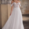 Linea - leichtes Brautkleid mit Herzausschnitt und Carmenträgern import placeholder for 51968